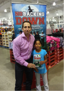 Sean Stellato No Backing Down at a Book Signing in Salem, MA 